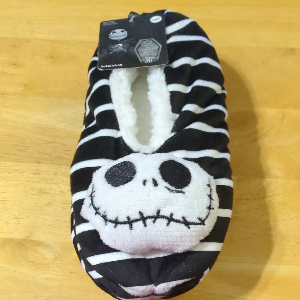 Jack Skellington Slippers Size S/M